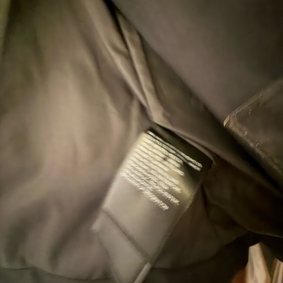 Black Puffer Jacket with Faux Fur Hood Trim - Picture 4 of 7